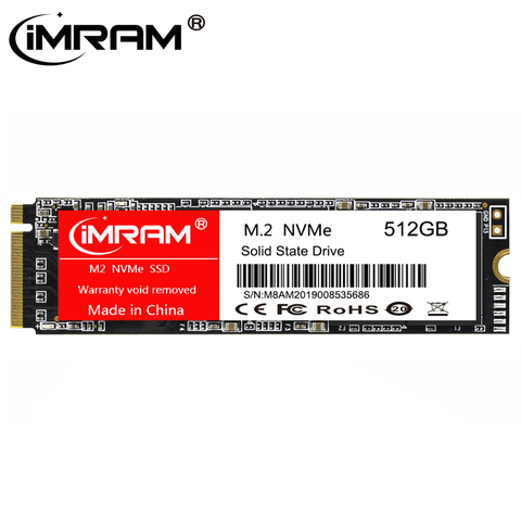 iMRAM Brand M.2 ssd M2 256gb PCIe NVME 128GB 512GB 1TB Solid State Disk 2280 Internal Hard Drive hdd for Laptop Desktop MSI Asro ► Photo 1/6