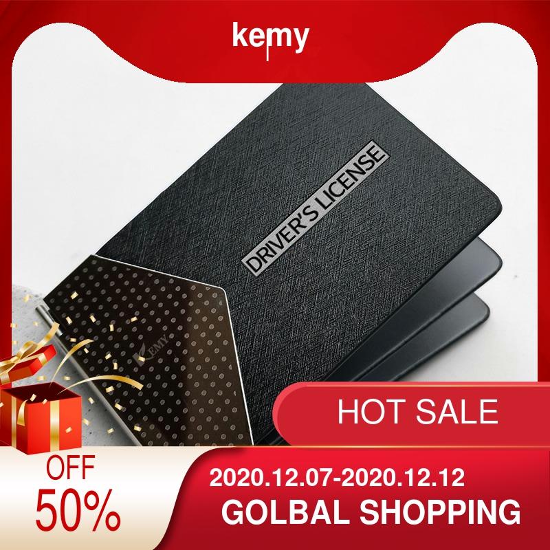 KEMY2022 Auto Driver's license bags leather case  cover Card packageCover for Car Driving Documents Card Credit Holder wallet ► Photo 1/6