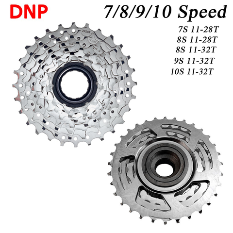 DNP Mountain 7/8/9/10 Speed Bike Cassette 7s 8s 9s 10s 11-28T 11-32T Freewheel 28t 32t flywheel folding tower wheel Multiple ► Photo 1/4