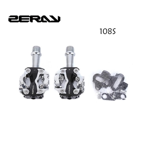 ZERAY ZP-108S ZP-109S Cycling Road Bike MTB Clipless Pedals Self-locking Pedals SPD Compatible Pedals Bike Parts 108s ► Photo 1/6