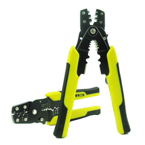 Tao Hua Yuan Multi-functional Decrustation Pliers Wire Stripper Hand Tools Crimper Cable Cutter Stock item Crimping Pliers Tools ► Photo 1/5