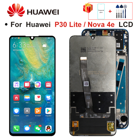 Price History Review On 2312 1080 Original Lcd With Frame For Huawei P30 Lite Lcd Display Screen For Huawei P30 Lite Screen Nova 4e Mar Lx1 Lx2 Al01 Aliexpress Seller Msmade 01