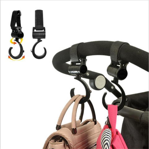 2pcs Baby Stroller Hooks Wheelchair Organizer Bag Accessories Pram Bag yoya plus 3 Stroller Accessories Babyzen Yoyo mommy hook ► Photo 1/6