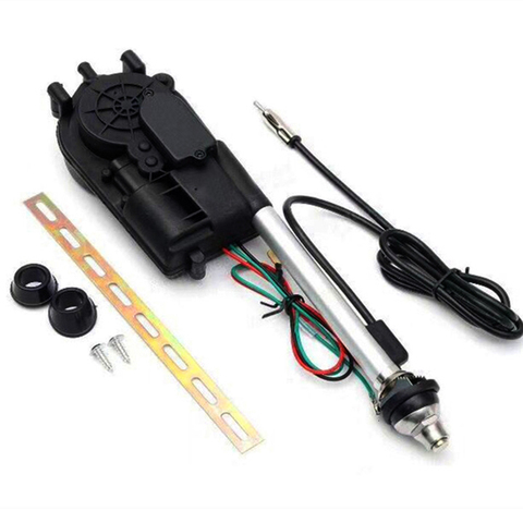 Car telescopic antenna, car signal electric antenna, radio antenna, amplifier, telescopic car antenna ► Photo 1/6