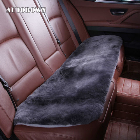 AUTOROWN Faux Fur Car Seat Cushion For Toyota Lexus Kia Hyundai Nissan Universal Car Seat Covers Automotive Interior Accessories ► Photo 1/6