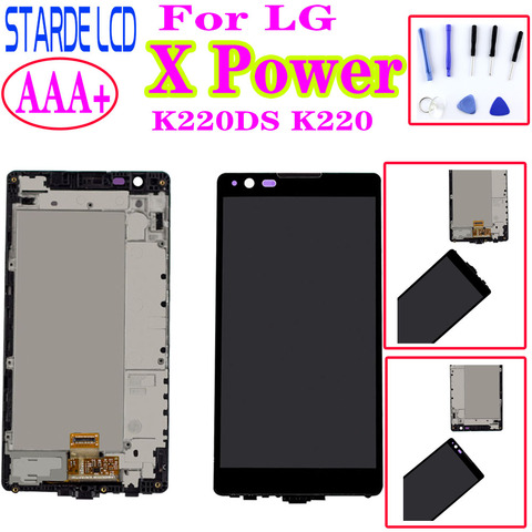 Original For LG X Power K220DS K220 K6P F750 K210 LCD Display with Touch Screen Digitizer Assembly With Frame Screen Replacement ► Photo 1/6
