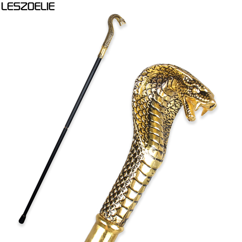 Cobra-Head Luxury Walking Stick Canes Men Decorative Walking Cane Man Elegant Fashion Vintage Hand Cane Women Walking Stick ► Photo 1/6