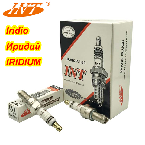 INT Iridium Motorcycle Spark Plug EIX-CR9 FOR KAWASAKI ZXR ZZR CR9EK CR9EIX CR9E CR9EIA-9 CR9EB CR9E PMR9B U27ESR-N IU27 IU24 ► Photo 1/1