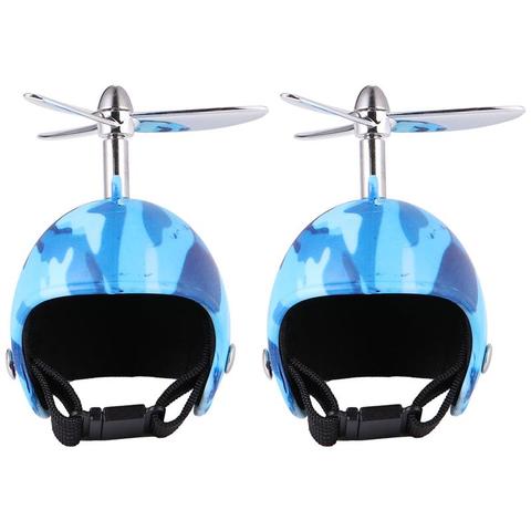 2pcs Funny Chicken Helmet Pet Protective Gear Sun Rain Protection Helmet Costumes Accessories Bird Hens Pet Supplies ► Photo 1/6