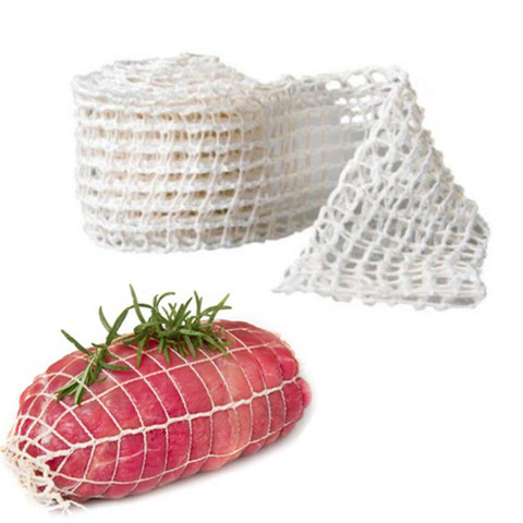 3Meters Cotton Meat Net Ham Sausage Net Butcher's String Sausage Roll Hot Dog Sausage Casing Packaging Tools Meat Cooking Tool ► Photo 1/6