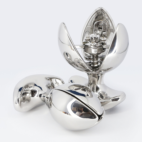 Heavy Anus Beads ASSLOCK Stainless Steel Anal Plug With Lock Expanding Ass ,asslock Butt Plug Big Buttplug Ass Trainer butt plug ► Photo 1/6