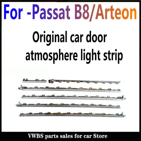 V W-Passat B8 Golf MK7 multi-color ambient light upgrade the whole car light guide light source supports 30-color breathing mode ► Photo 1/6