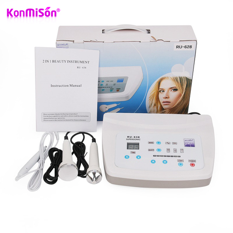 2 In 1 RU-638 Ultrasonic Facial Machine Spot Tattoo Removal Anti Aging Facial Massage Machine Skin Care Beauty Instrument ► Photo 1/6