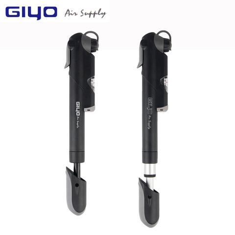 GIYO GP-41S 61S 100g MTB Road Bicycle Pump Barometer Gauge 100 PSI High Pressure Mini Cycling Presta Schrader Dropshipping ► Photo 1/6