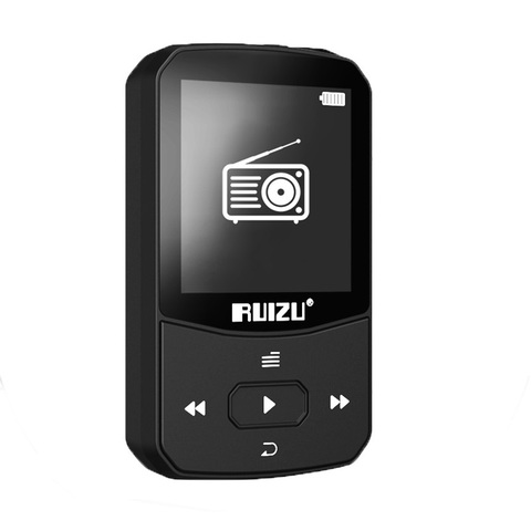 2022 RUIZU X52 Sport Bluetooth MP3 Player Mini Clip Music Player Support TF Card with FM Radio,Recording,E-Book,Video,Pedometer ► Photo 1/6