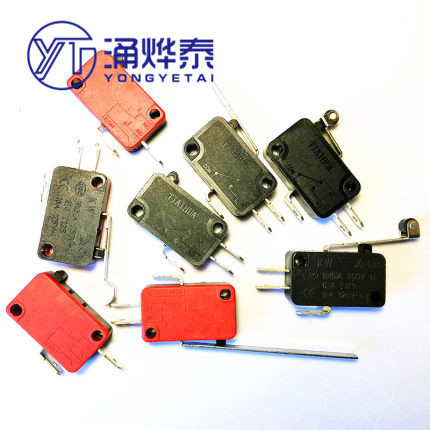 YYT 5PCS 5A250V KW7-0-1-2-3-5-9Micro switch V-15 151 152 153 154 155 156 3C25 2C25 1C25 Momentary Micro Limit Switch ► Photo 1/1