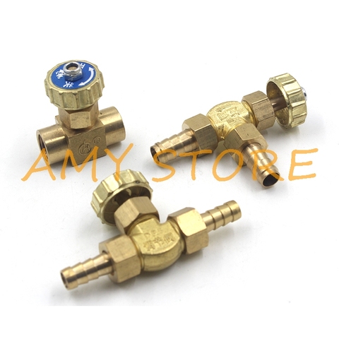 1Pc Straight Right Angle Elbow Brass Needle Valve Propane Butane Gas Formaldehyde HCHO Hose Barbed 2Mpa 8mm 10mm 1/8