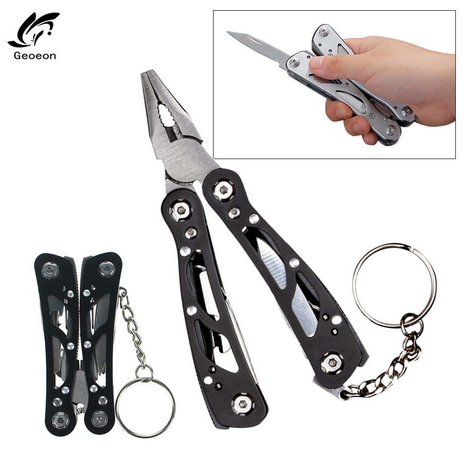 Outdoor Multitool Pliers Repair Pocket Knife Fold Screwdriver set Hand