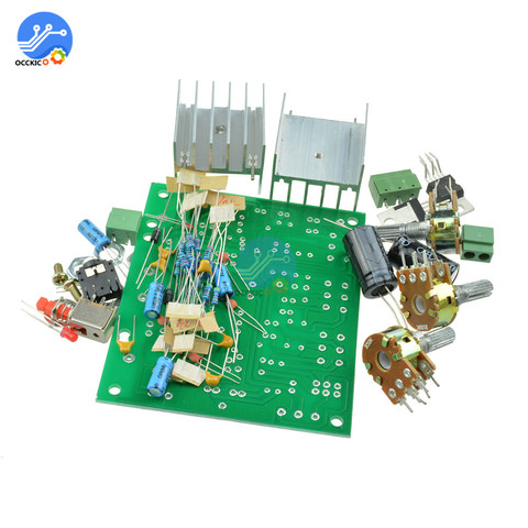 TDA2030A Audio Hifi Module Stereo Amplifier AMP Board AC 12V Dual Channel 15W+15W Diy Kit Electronic PCB Board Module ► Photo 1/6