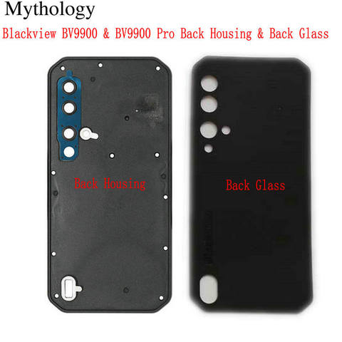 For Original Blackview BV9900 Battery Housings Door Cover Speaker Back Glass Metal Panel Bateria Case Screws for BV9900 Pro ► Photo 1/4