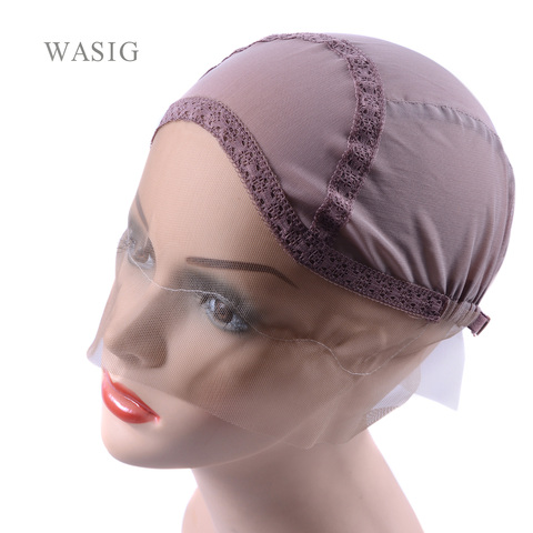 Lace Front Wig Cap For Making Wigs With Adjustable Strap Glueless Weaving Cap Wig Caps ► Photo 1/6