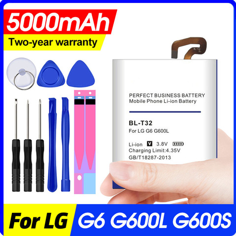 BL-T32 Internal Battery for LG G6 G600L G600S G600K G600V H870 H871 H872 H873 LS993 ► Photo 1/1