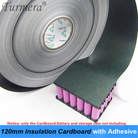 1m 120mm 18650 Battery Insulation Cardboard with Adhesive for 18650 Lithium Battery Pack Cell Insulating Glue Patch cardboard ► Photo 1/5