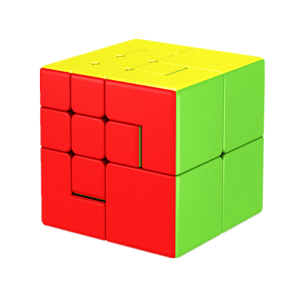 2x2x2 QiYi X-shaped Magic Cube Strange Shape Speed Twist Puzzle Kids Toys Cubes 