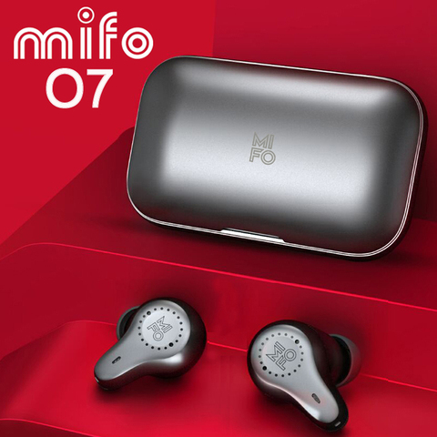 Mifo O7 Dual Balanced Aptx True Wireless Earbuds Noise Reduction TWS V5.0 Bluetooth Earphones Sport Waterproof Mini with 4 Mics ► Photo 1/6
