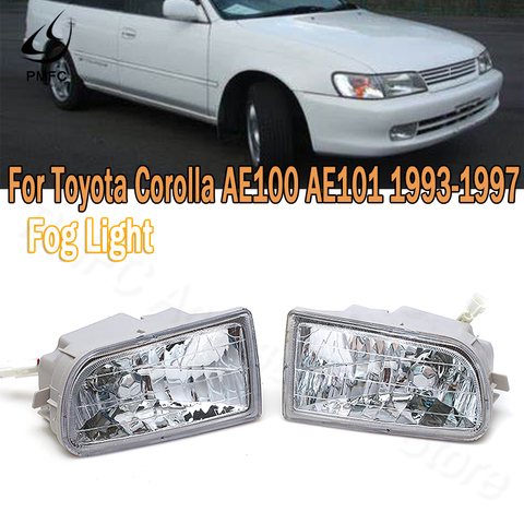 PMFC Fog Light Front Bumper Fog Lamp Fog Lamp Assembly Car Stying For Toyota Corolla AE100 AE101 1993 1994 1995-1997 A1649060451 ► Photo 1/6