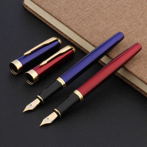 luxury High quality BAOER 388 Golden arrow Clip fountain Pen Business signature ink pen Stationery Office School Supplies ► Photo 1/6