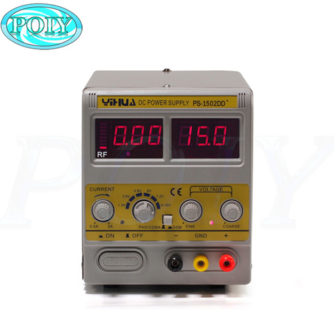 Newest YIHUA 1502DD+ for Mobile Phone15V 2A Adjustable Regulated DC Power Supply with LED Display ► Photo 1/6