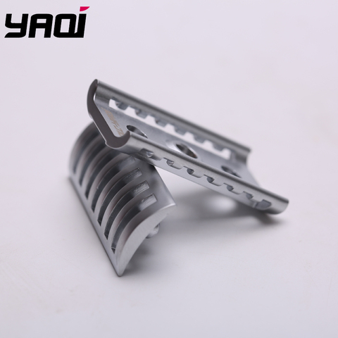 Yaqi Matte Chrome Color KNIGHT-HELMET Safety Razor Head  for Shaving Razors ► Photo 1/6