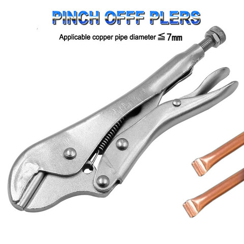 multitool 0-7mm Metal Tube Brass Sealing Pliers Sealing Pliers Pipe Clamp 45 Steel Sealing Pliers tools copper pipe tool crimp ► Photo 1/6