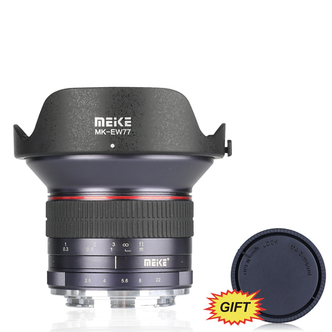 MEKE 12mm f/2.8 Ultra Wide Angle Fixed Lens for Canon EF-M mount cameras+Free Gift ► Photo 1/6