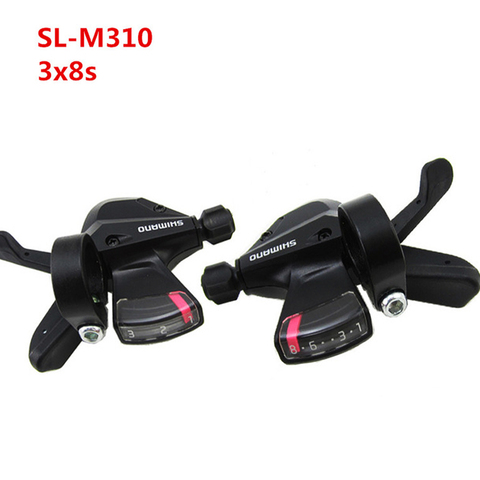3x8-Speed Shift Lever Shifter  Right Left Bicycle Derailleur for Acera SL-M310 Mountain Hybrid Bike Bicycle Parts ► Photo 1/6