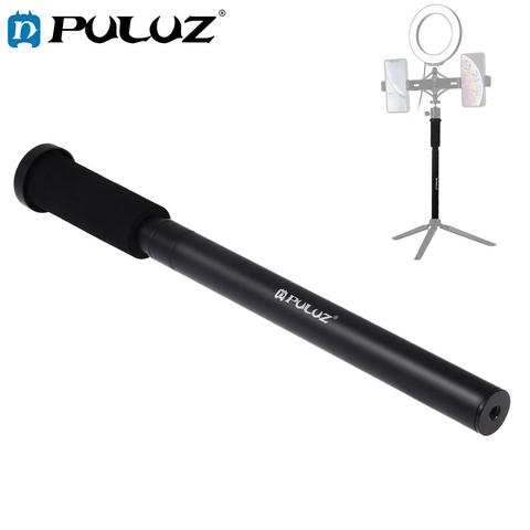 PULUZ Professional Tripode DSLR 1/4' Screw Aluminum Alloy Handheld Adjustable Tripod Mount Monopod Extension Central Shaft Rod ► Photo 1/6