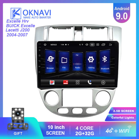 OKNAVI 2 din Car Radio For Chevrolet Lacetti J200 Excelle HRV With Frame Navigation For Android 9.0 Multimedia Player 4G Network ► Photo 1/6