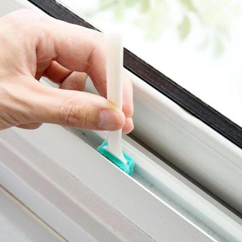 3pcs Multifunctional Gap Corner Cleaning Brush For Door Keyboard Groove Cranny Dust Window Toilet Cleaning Tool Brushes ► Photo 1/6