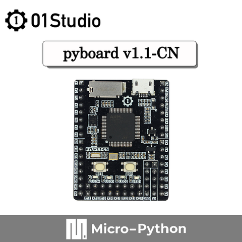 01Studio pyBoard V1.1-CN Micropython STM32 STM32F405 Development Demo Board Embedded Programming ► Photo 1/4