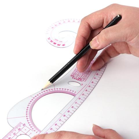 Plastic French Curve Metric Sewing Ruler Measure For Dressmaking Tailor  Grading Ruler Pattern Making