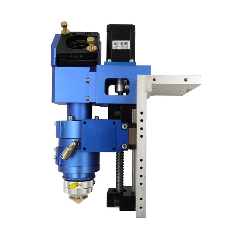 blue Auto focus CO2 laser cutting head for metal and non metal material cutting ► Photo 1/6