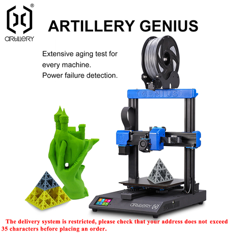 Artillery 3d printer kit GENIUS 220X220X250mm Size Desktop level High Precision Dual Z axis TFT Screen ► Photo 1/6