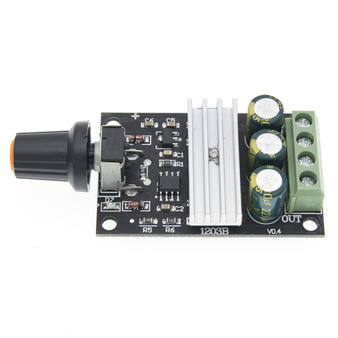 DC 6V-28V 3A PWM Motor Speed Varible Regulator Controller Switch ► Photo 1/6