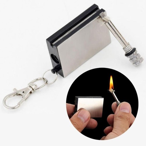 Never Ending Match Permanent Match Waterproof Stainless Steel Shell Camping  Outdoor Survive Travel Lighter Never Ending Match - Price history & Review, AliExpress Seller - Keep Walking Store