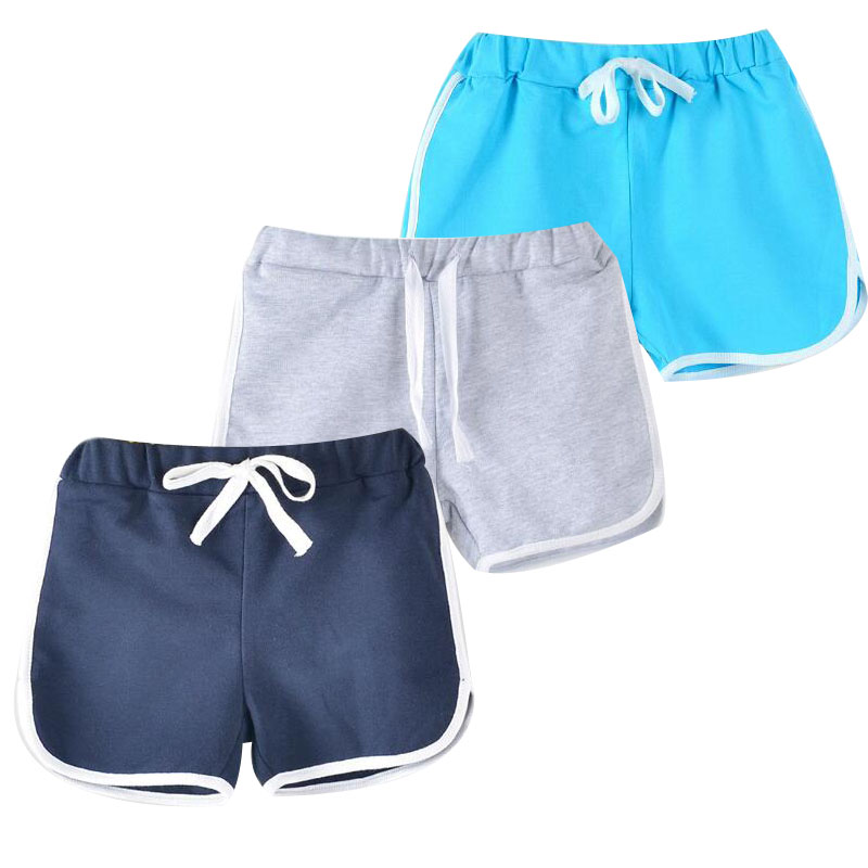Summer Kids Cotton Shorts Baby Boys Girls Candy Colours Clothing Shorts FO 