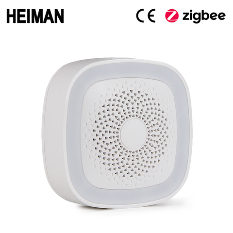 HEIMAN WiFi Smart Home kit Gateway Door Window PIR motion Carbon Monoxide GAS zigbee Sensor smoke detector siren alarm ► Photo 1/6
