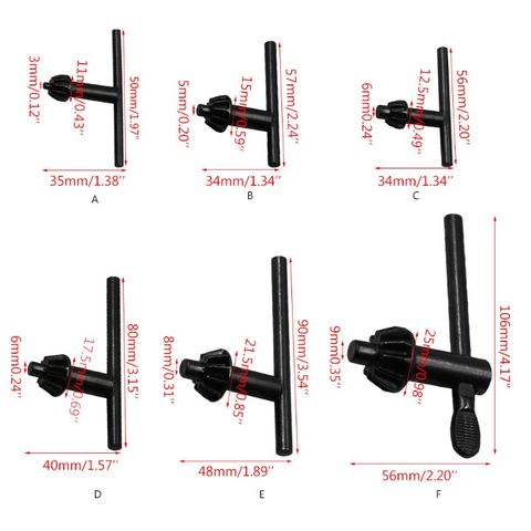 Mini Electric Hand Drill Chuck Wrench Tool Drill Chuck Keys Lathe Accessories ► Photo 1/6