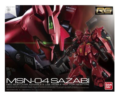 Price History Review On Original Msn 04 Sazabi Model Rg 1 144 Assembly Model Kit Toy Aliexpress Seller Model Hobby Store Alitools Io