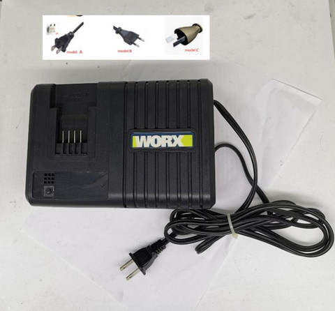 AC100-240V Charger WA3922 for WORX  WA3867 WA3861 20V 6A WU175 WU175.1 WU278.1 WU677 WA3563 WA3564 WA3567 WA3570 ► Photo 1/2